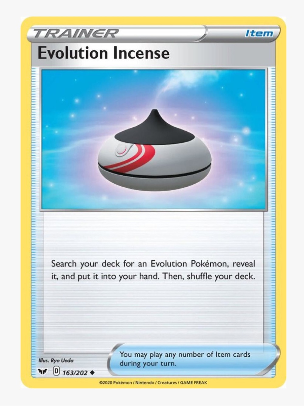 Evolution Incense SWSH01: Sword & Shield Base Set Pokemon Trading Card